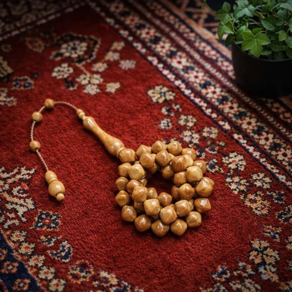 صورة مسباح خشبي