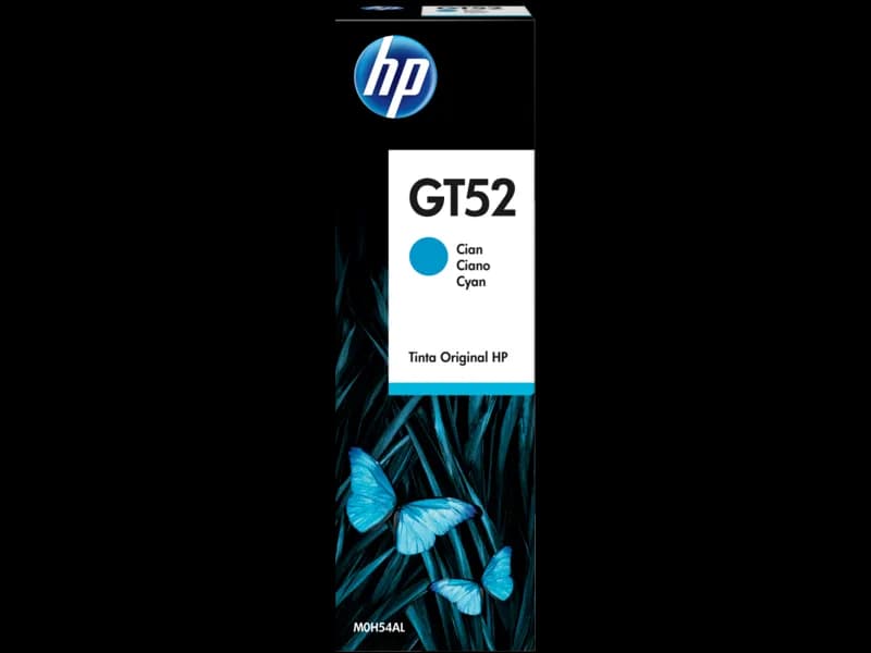 صورة زجاجة حبر HP GT52 سماوي M0H54AE