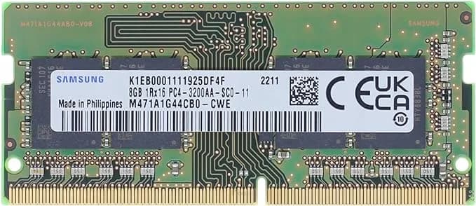صورة رام سامسونج 8 جيجابايت DDR4 3200 ميجاهرتز للنوت بوك
