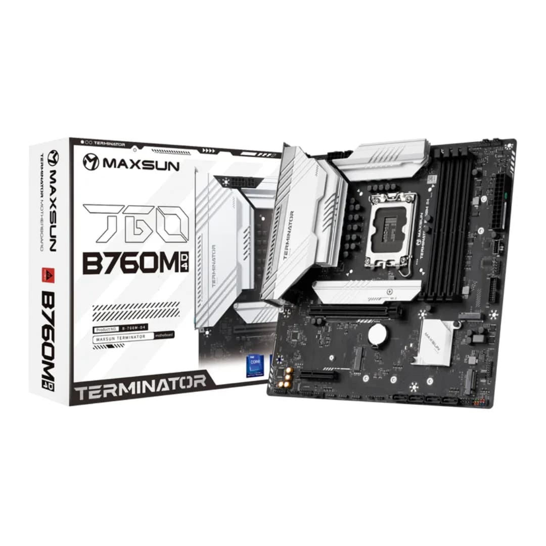 صورة اللوحة الأم ماكس صن iCraft B760M D4 تيرميناتور