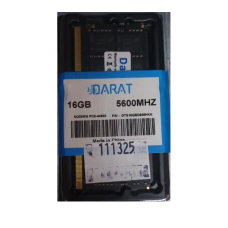 صورة رام دارات DDR5 للابتوب سعة 16 جيجابايت بسرعة 5600 ميجاهيرتز