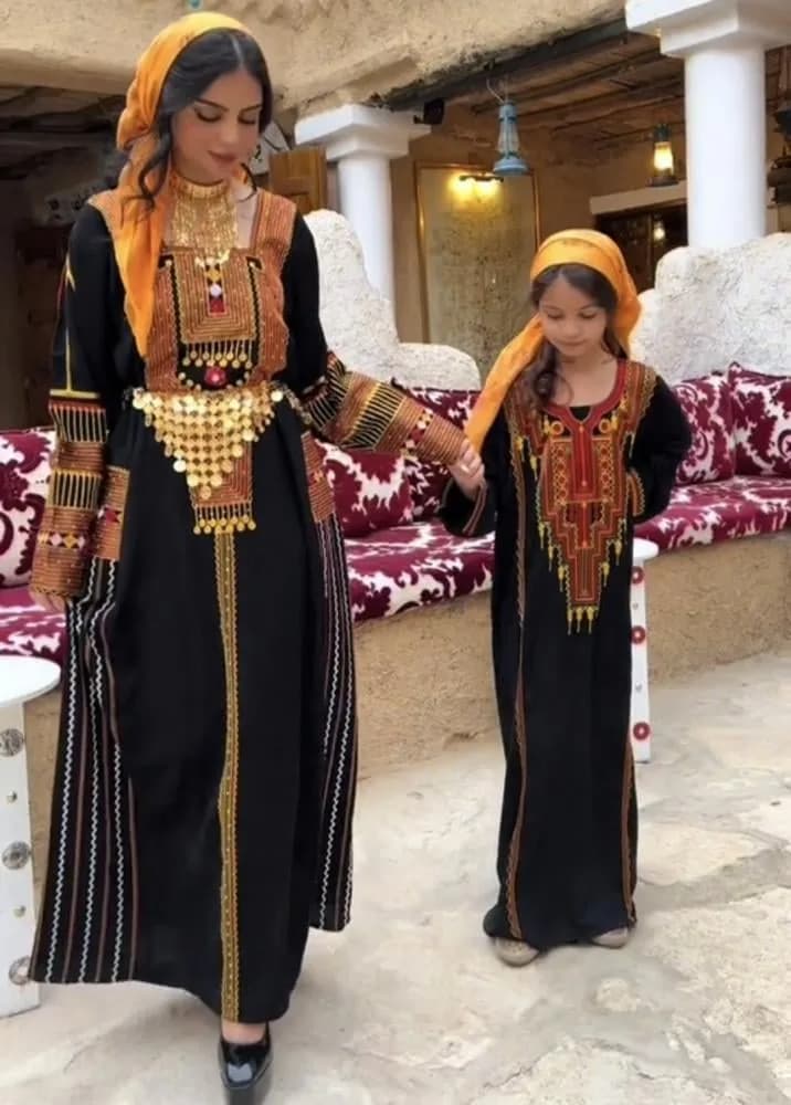 صورة فستان الزي الجنوبي التراثي
