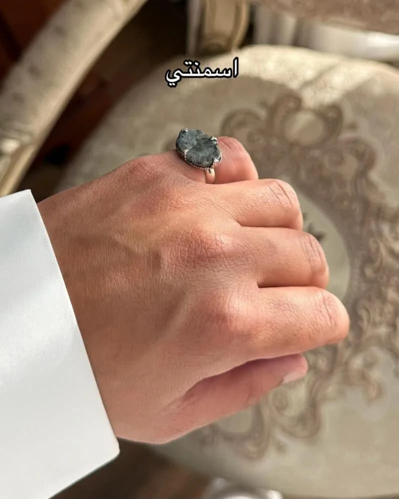 صورة خاتم فضة رجالي عيار 925