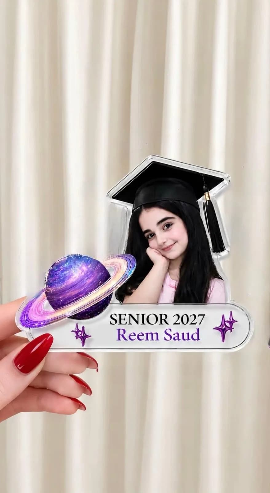 صورة بروش تخرج زحل